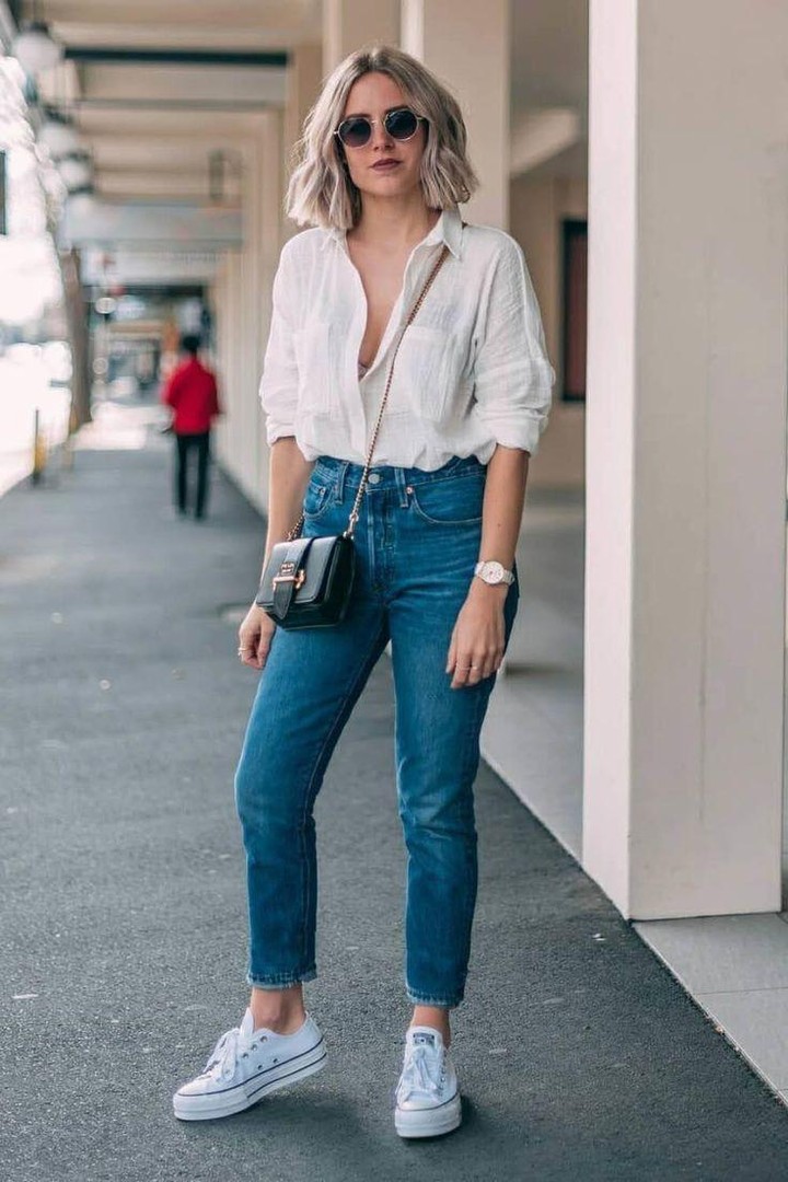 Trendy, Móda, Základné kúsky, Biele tenisky